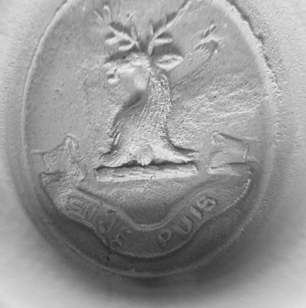 Vintage Lapis Lazuli and 18ct Yellow Gold Oval Seal Ring, Circa 1970s