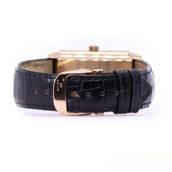 Jaeger LeCoultre Reverso Grande Taille Duoface Day and Night Manual Watch in 18ct Rose Gold; Ref 270.2.54, with Jaeger-LeCoultre box and papers