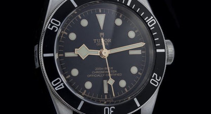 Tudor Heritage Black Bay Automatic Chronometer Watch with Certificate