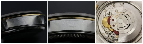 Rolex Oyster Perpetual Date 15203 Steel and Gold Automatic Watch