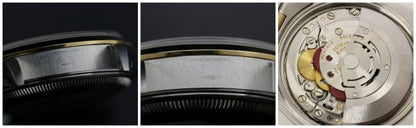 Rolex Oyster Perpetual Date 15203 Steel and Gold Automatic Watch