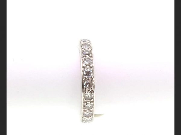 Full Eternity Diamond Ring, 1.00 carats, Platinum
