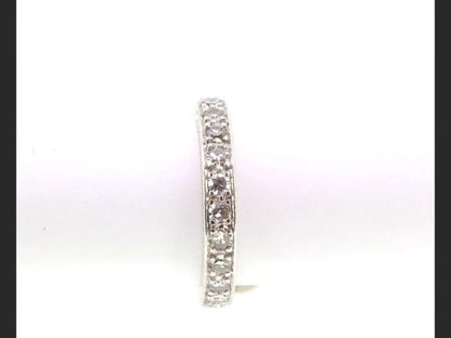Full Eternity Diamond Ring, 1.00 carats, Platinum