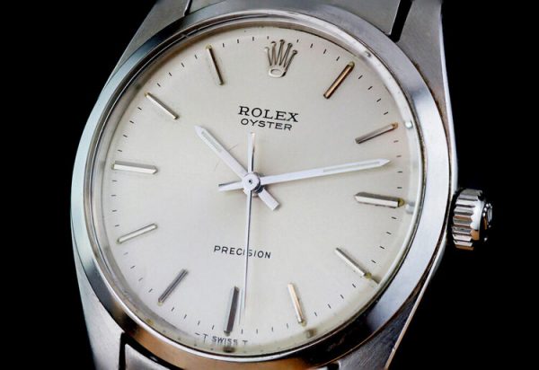 Rolex Oyster Precision 6424 Steel 34mm Manual, with Box and Papers