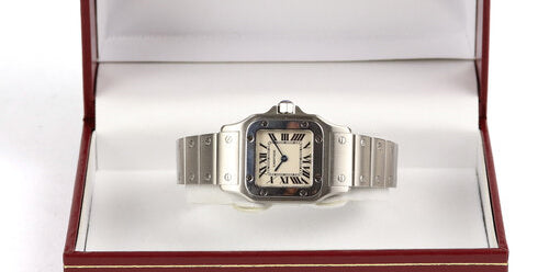 Cartier Santos Ladies Galbée 24mm Stainless Steel Quartz Watch