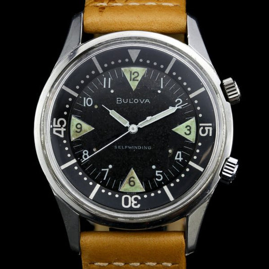 Bulova Oversized Supercompressor Vintage Diver 42mm Automatic Watch