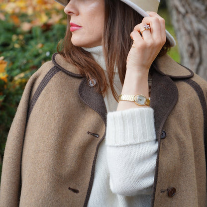 Ebel Satya 18ct Gold Watch with Diamonds and Mother-of-Pearl Dial