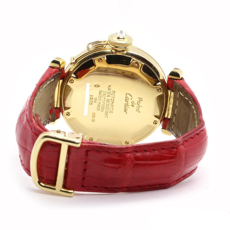 Cartier Pasha de Cartier 18ct Yellow Gold and Diamond Watch