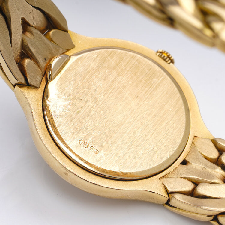 Patek Philippe La Flamme 18ct Yellow Gold Ladies Quartz Watch