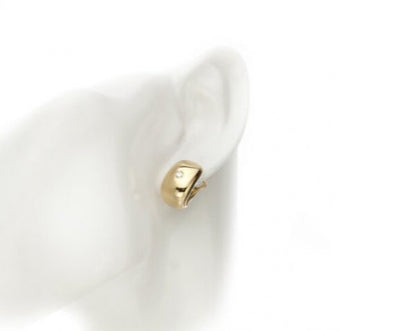 Cartier Vintage 18ct Yellow Gold and Diamond Clip On Earrings