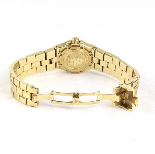 Vacheron Constantin Overseas Ladies 18ct Yellow Gold Bracelet Watch