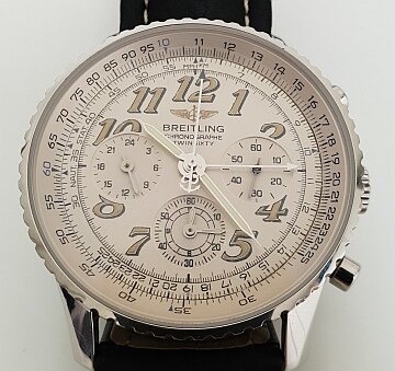 Breitling Navitimer Twin Sixty 41mm Automatic Chronograph Steel Watch