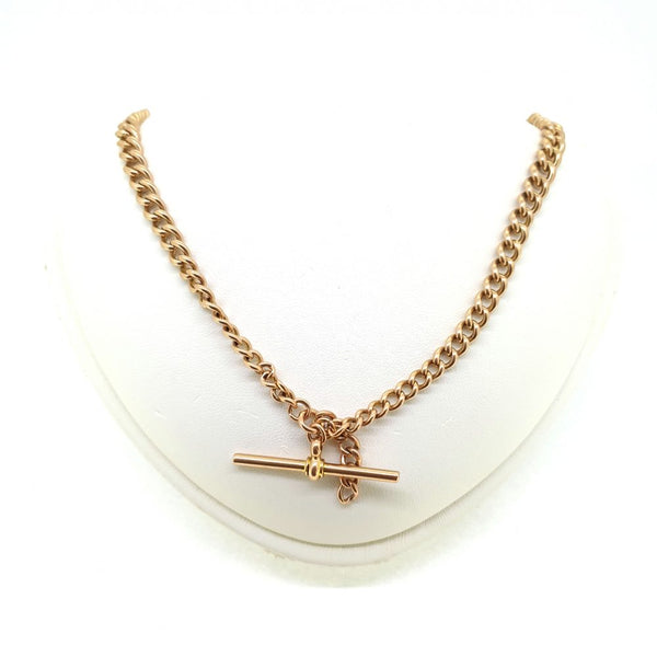 Antique 9ct Yellow Gold Albert Chain