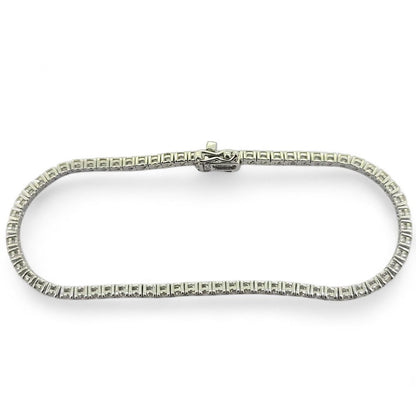 Diamond Line Tennis Bracelet, 3.64 carats