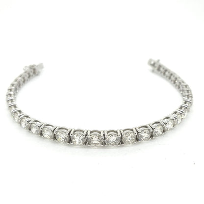 Diamond Line Tennis Bracelet, 13.12 carat total