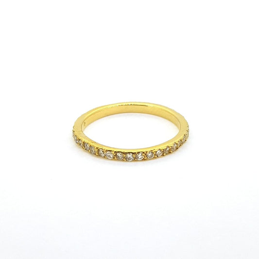 0.50ct Diamond Full Eternity Band Ring in 18ct Yellow Gold
