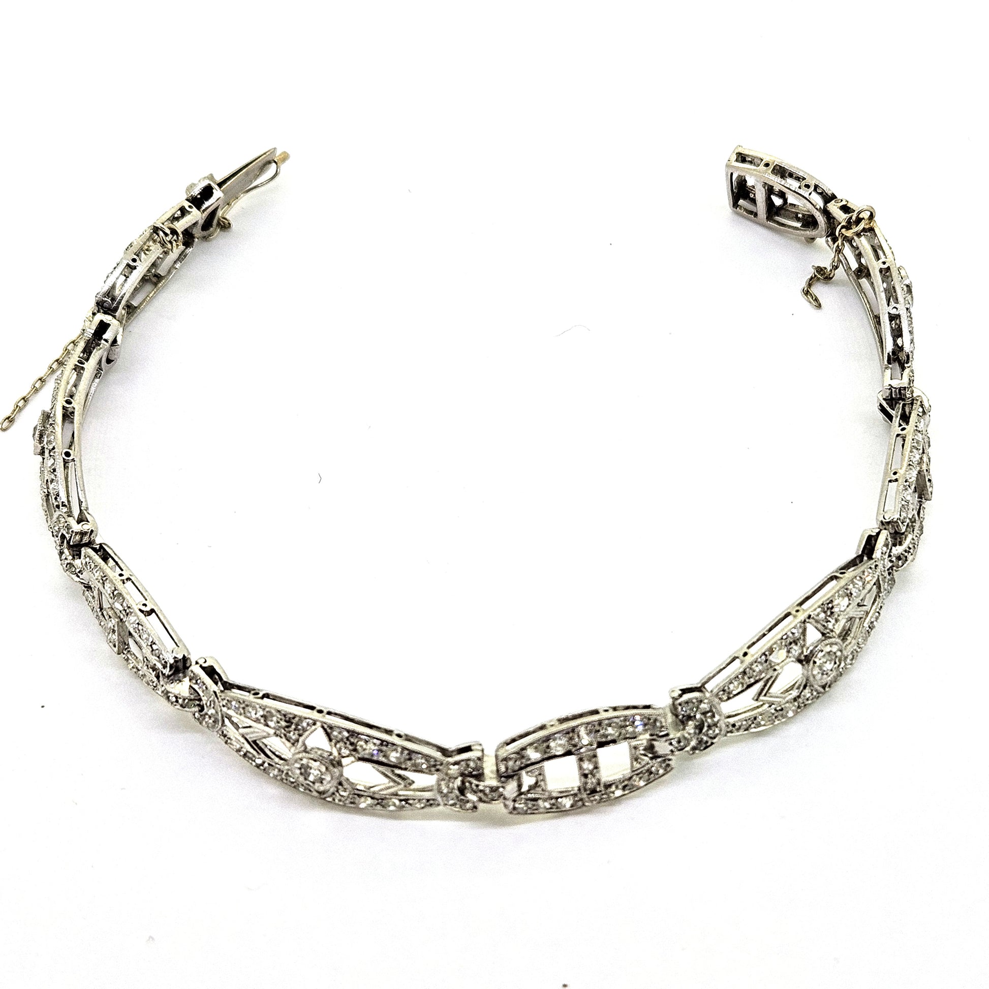 Art Deco Bracelet Platinum