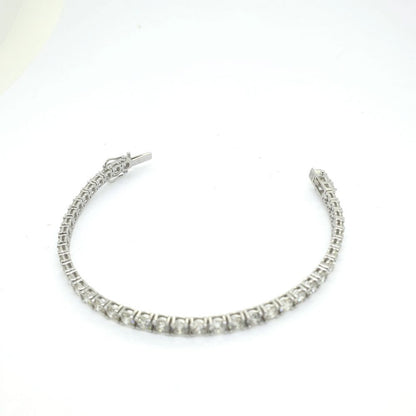 Diamond Line Bracelet, 9.52 carat total