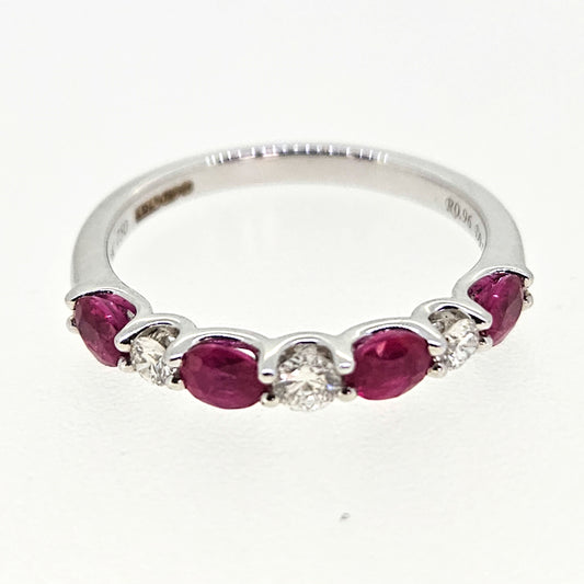 Ruby and Diamond 18ct R.96 D.19