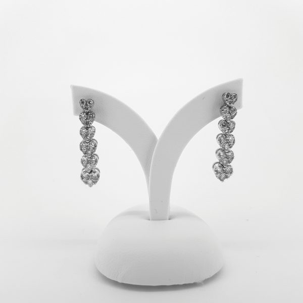 2cts Diamond Drop Earrings