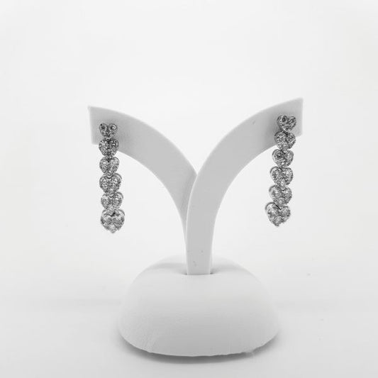 2cts Diamond Drop Earrings