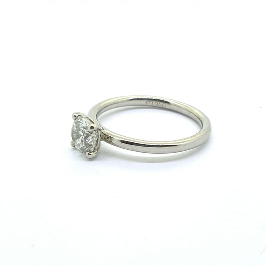 GIA Certified 0.90ct Diamond Solitaire Ring in Platinum