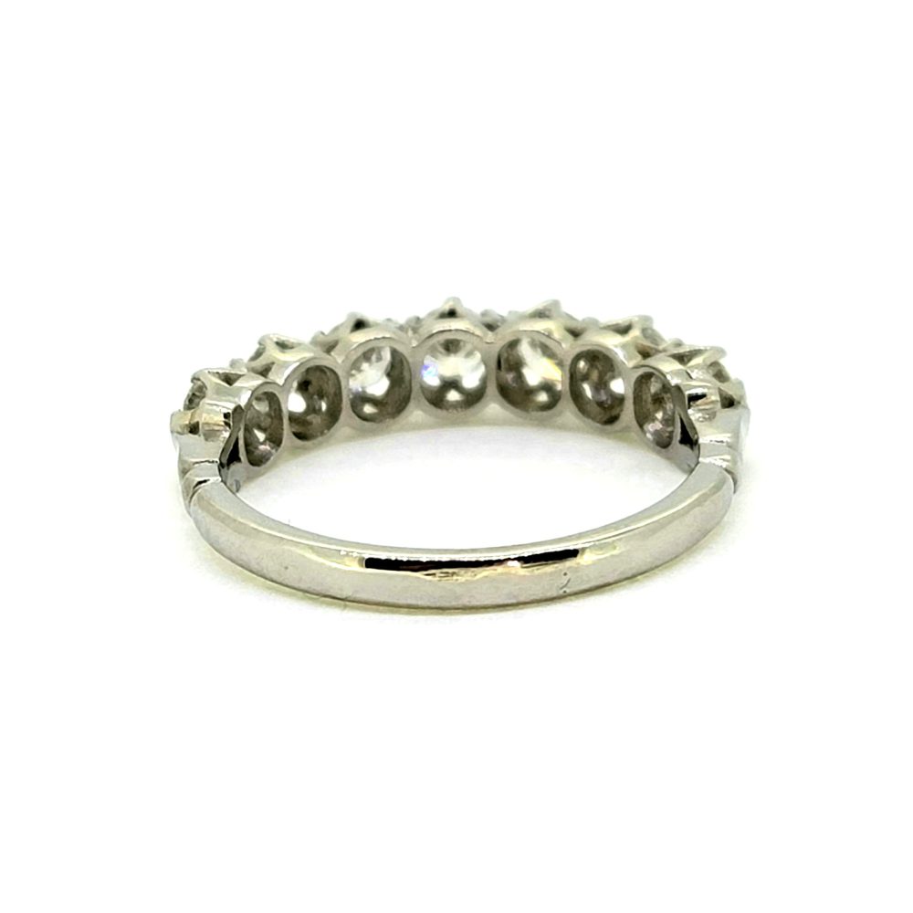 1.10ct Diamond Seven Stone Ring in Platinum