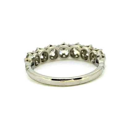 1.10ct Diamond Seven Stone Ring in Platinum