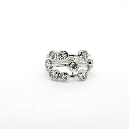 Boodle Raindance Style Diamond Ring, 1.40 carat total