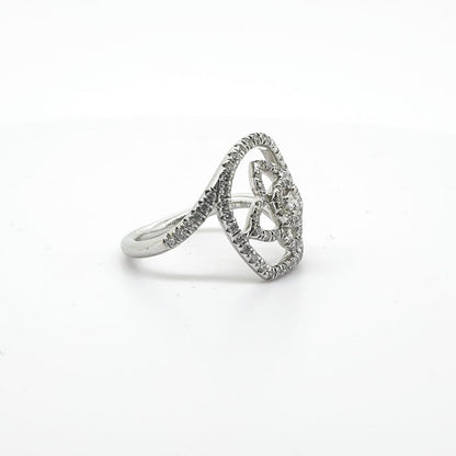 De Beers Enchanted Lotus Diamond Ring