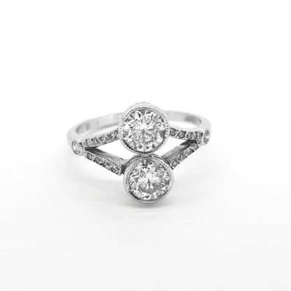 1.60ct Toi et Moi Diamond Two Stone Ring