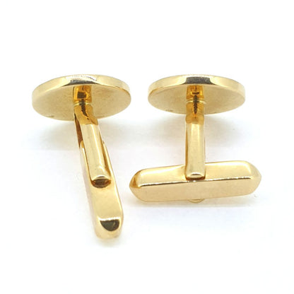 Bvlgari Lapis Lazuli and 18ct Yellow Gold Cufflinks