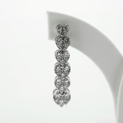 2cts Diamond Drop Earrings