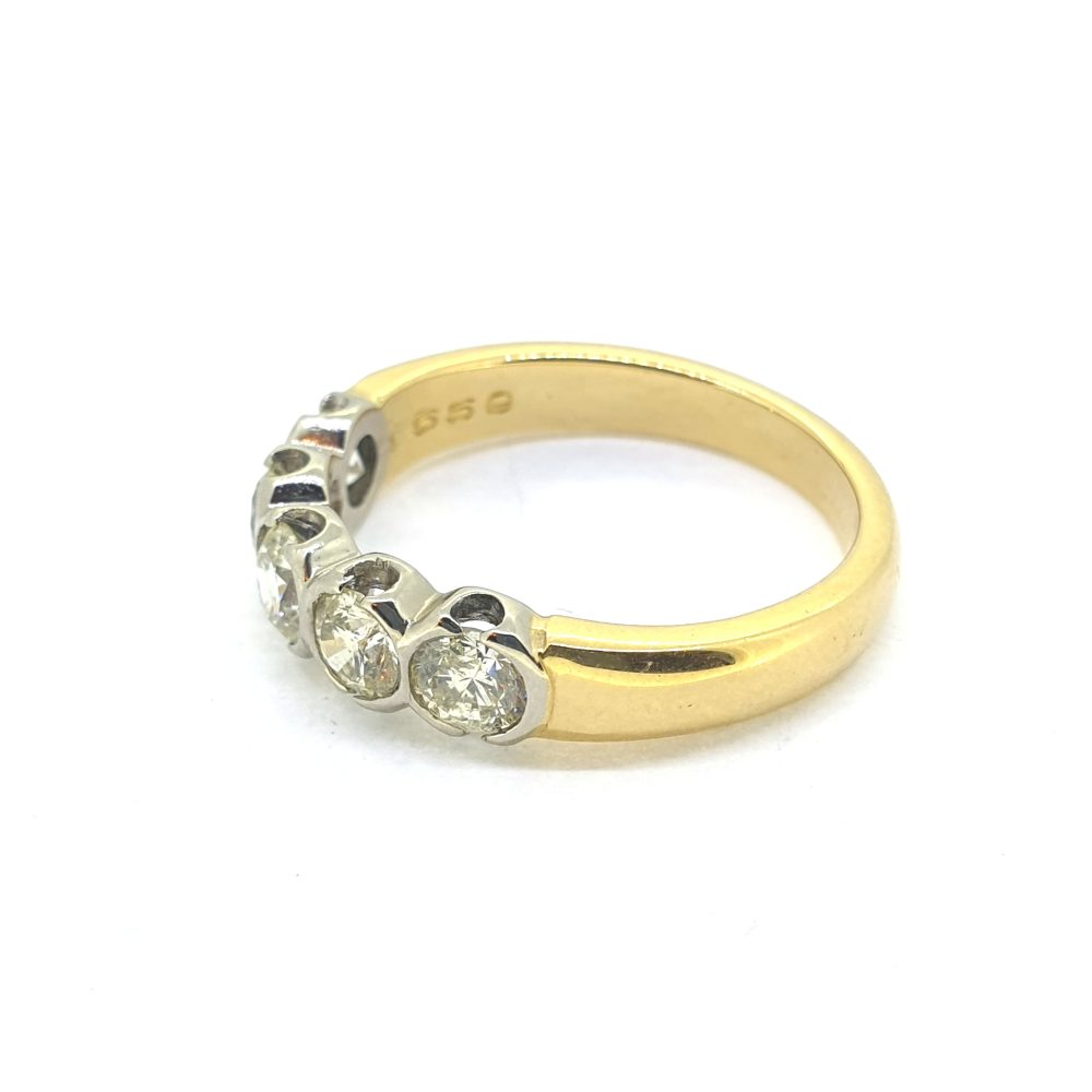 1.30ct Diamond Five Stone Ring