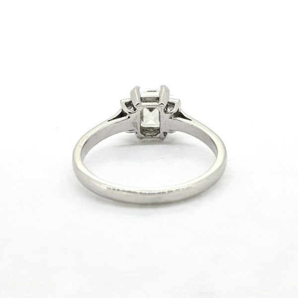 1.03ct Emerald Cut Diamond Ring