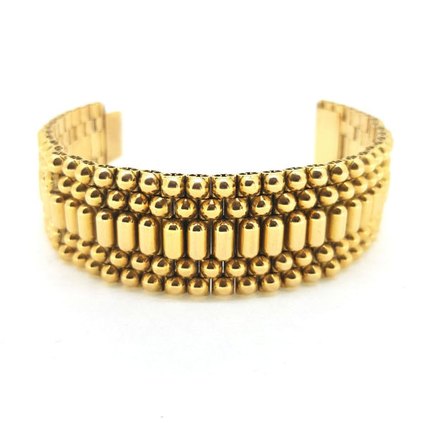 Vintage French 18ct Yellow Gold Bracelet, Circa 1960