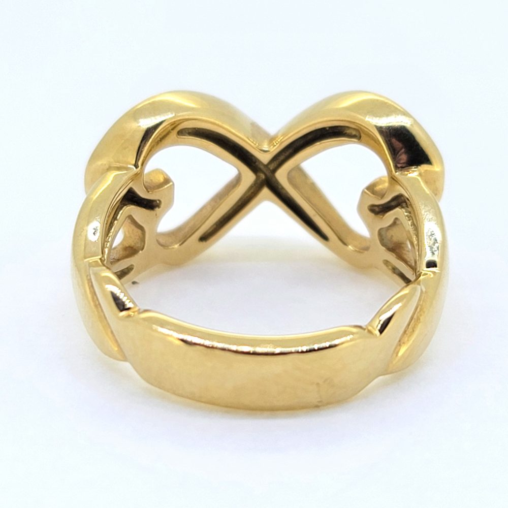 Vintage Paloma Picasso Tiffany and Co Double Loving Heart Ring