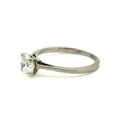 1.31ct Diamond Solitaire Engagement Ring in Platinum