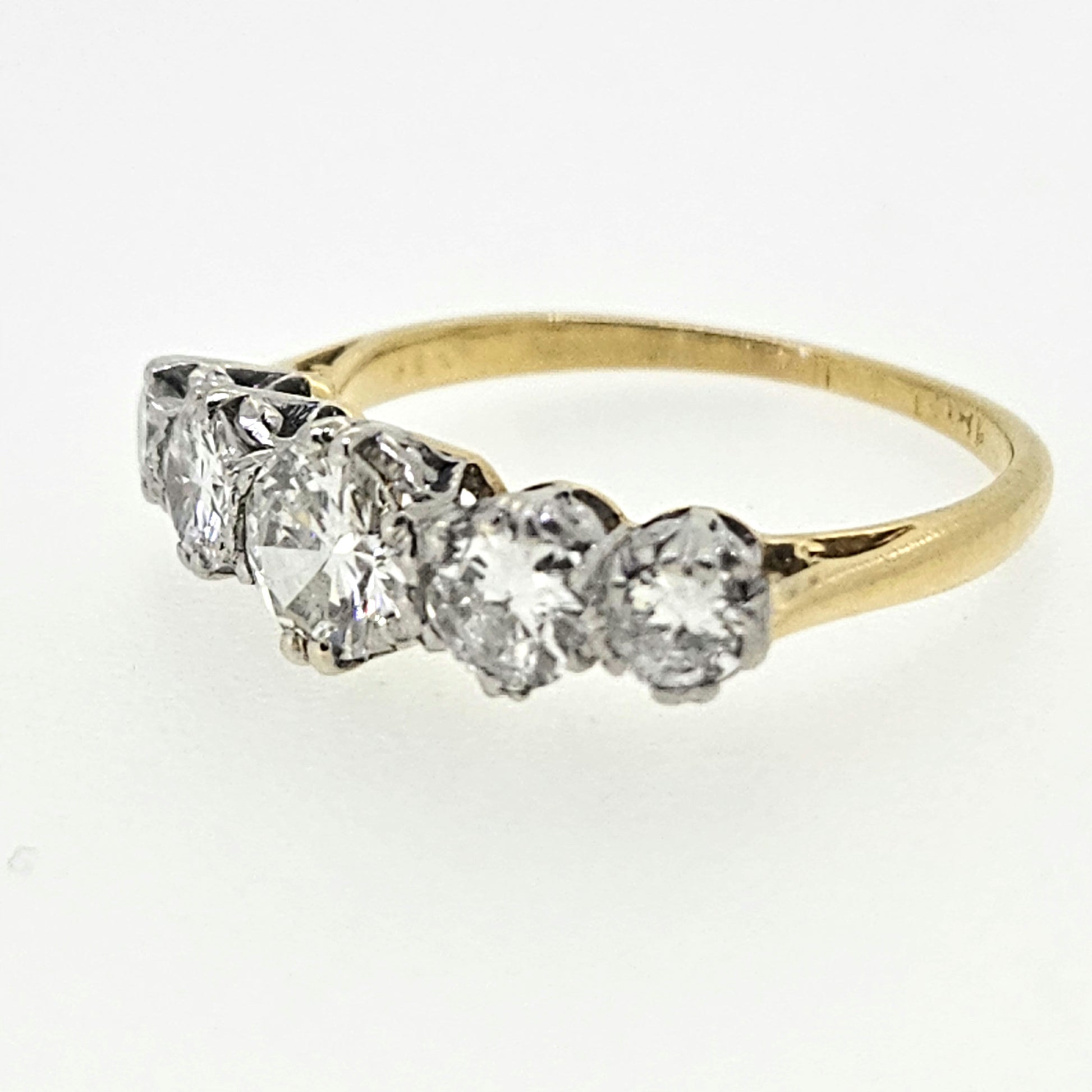 5 Stone Diamond Ring est.1.50 18ct