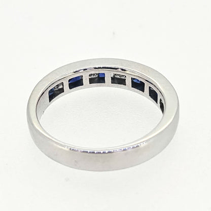 Sapphire and Diamond ET 18ct