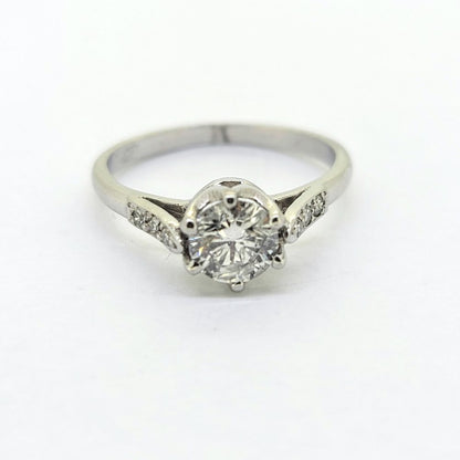 0.96ct Diamond Solitaire Engagement Ring