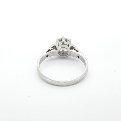 0.90ct Diamond Solitaire Engagement Ring