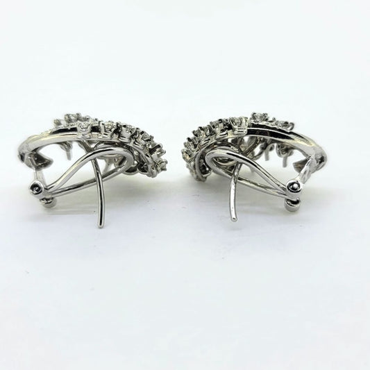 Pair of Diamond Spray Earrings