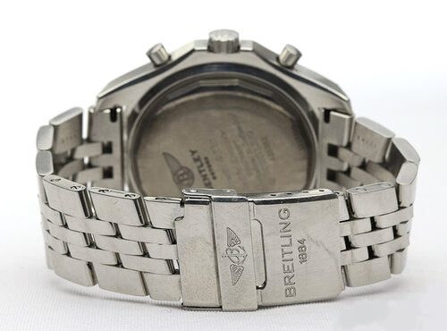 Breitling Bentley Motors Special Edition 49mm Automatic Chronograph, A25362, black dial, date indicator, rotating bezel, steel bracelet