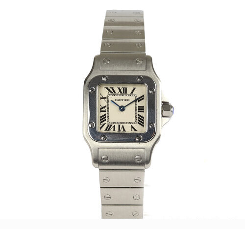 Cartier Santos Ladies Galbée 24mm Stainless Steel Quartz Watch
