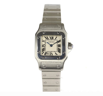 Cartier Santos Ladies Galbée 24mm Stainless Steel Quartz Watch