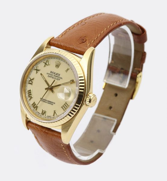 Rolex Datejust 16018 18ct Yellow Gold 36mm Automatic Watch, Circa 1979