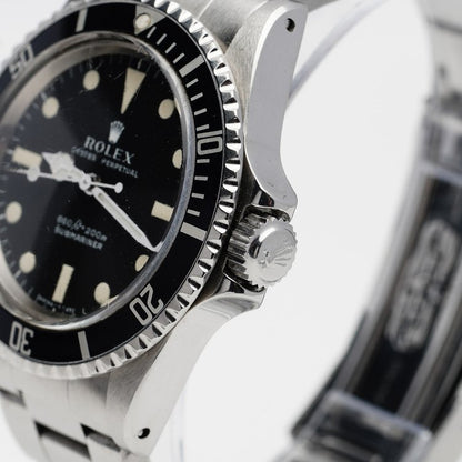 Rolex Oyster Perpetual Submariner 5513 Maxi Dial Watch