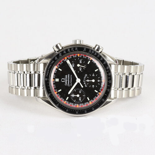 Gents Omega Speedmaster Racing Michael Schumacher World Champion 2000 Limited Edition 39mm Stainless Steel Automatic Chronograph Gents Watch