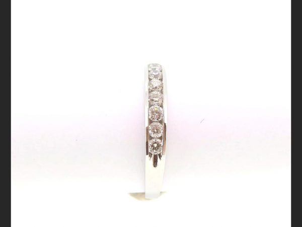 Half Eternity Diamond Ring, Channel set, 0.50 carats